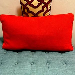 Ralph Lauren cotton decorative pillow 24x12 inches